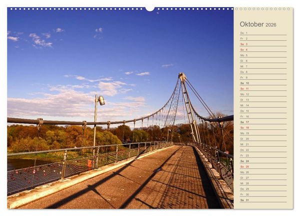 Produktbild: Magdeburg an der Elbe 2026 (hochwertiger Premium Wandkalender 2026 DIN A2 quer), Kunstdruck in Hochglanz