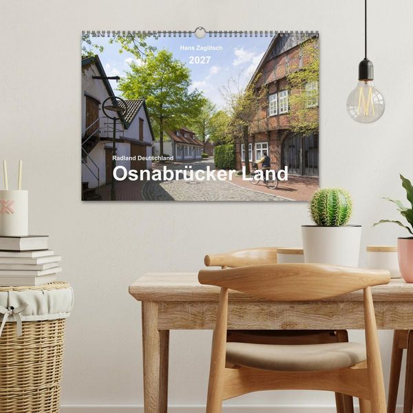 Produktbild: Radland Deutschland - Osnabr&uuml;cker Land (Wandkalender 2027 DIN A3 quer), CALVENDO Monatskalender