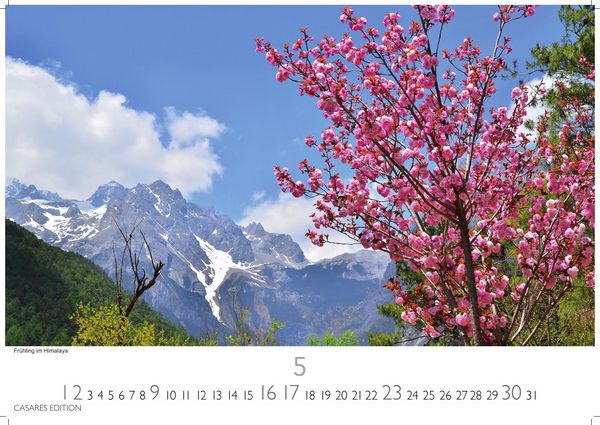 Produktbild: Nepal Kalender 2027 &ndash; Wandkalender | Fotokalender Asien 35x50cm Grosses Format - Atemberaubende Fotos der Himalaya-Gipfel, Tempel und heiligen St&auml;tten Nepals