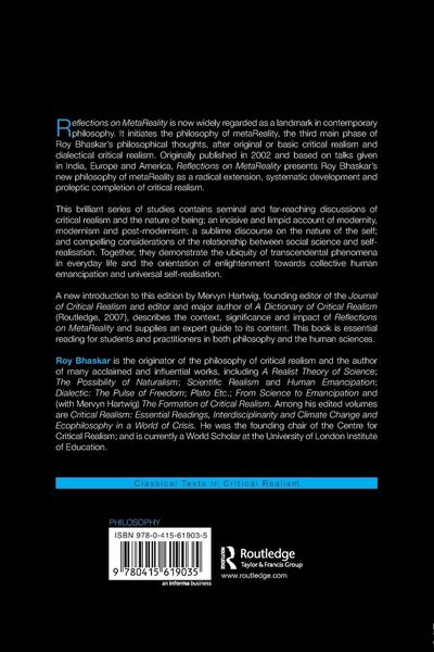Produktbild: Reflections on metaReality