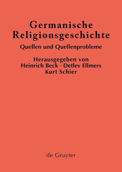 Produktbild: Germanische Religionsgeschichte