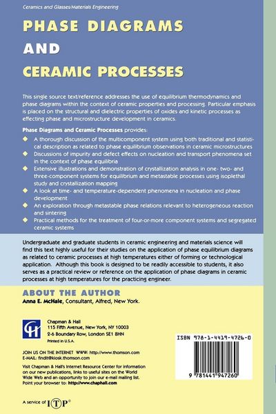 Produktbild: Phase Diagrams and Ceramic Processes