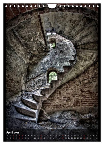 Produktbild: Lost Places II, Vergessene Orte (Wandkalender 2026 DIN A4 hoch), CALVENDO Monatskalender