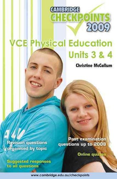 Produktbild: Cambridge Checkpoints Vce Physical Education Units 3 and 4 2009