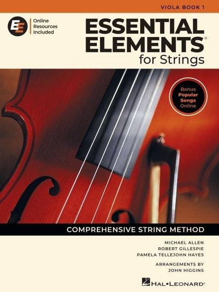 Produktbild: Essential Elements for Strings - Viola Book 1 with Online Resources