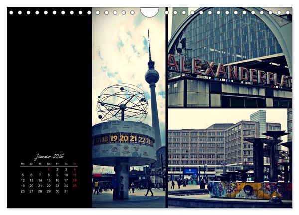 Produktbild: BERLIN horizontal (Wandkalender 2026 DIN A4 quer), CALVENDO Monatskalender