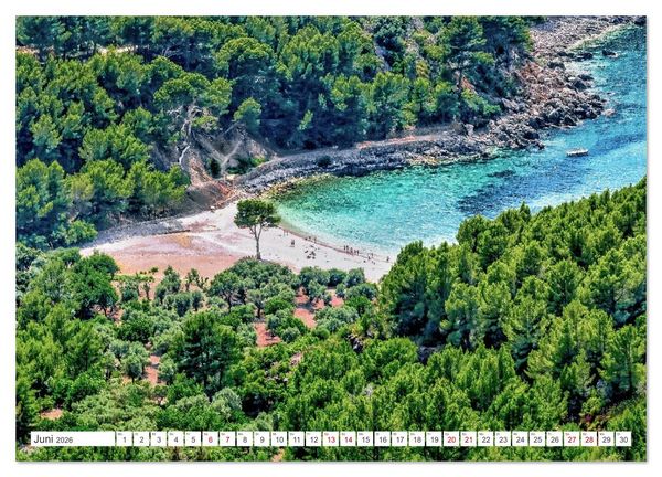 Produktbild: Mallorca - Traumhafte Buchten (hochwertiger Premium Wandkalender 2026 DIN A2 quer), Kunstdruck in Hochglanz