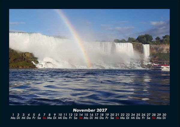 Produktbild: Wasserf&auml;lle 2027 Fotokalender DIN A4