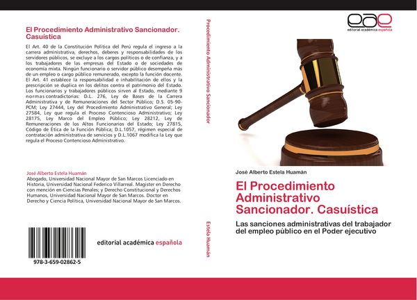 Produktbild: El Procedimiento Administrativo Sancionador. Casu&iacute;stica