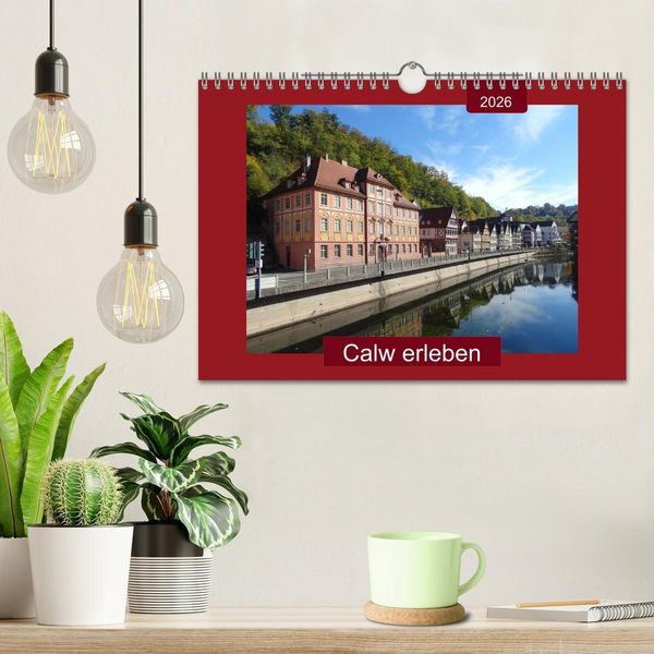 Produktbild: Calw erleben (Wandkalender 2026 DIN A4 quer), CALVENDO Monatskalender
