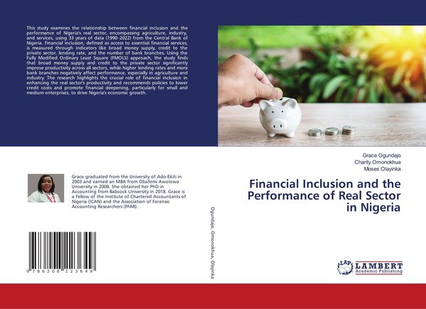 Produktbild: Financial Inclusion and the Performance of Real Sector in Nigeria