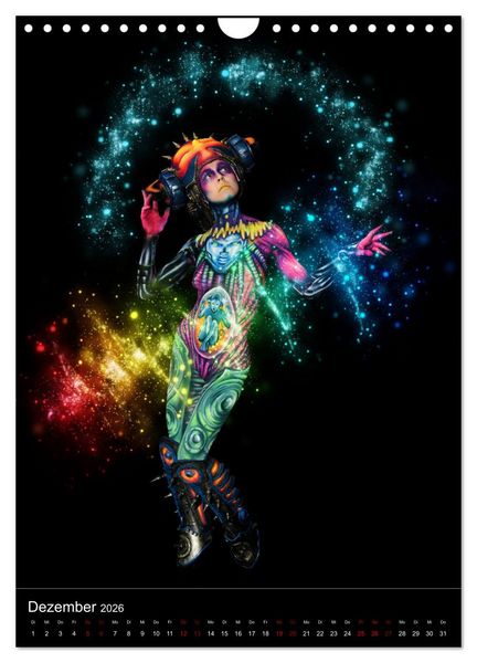 Produktbild: World Bodypainting Festival: Generation NEXT (Wandkalender 2026 DIN A4 hoch), CALVENDO Monatskalender