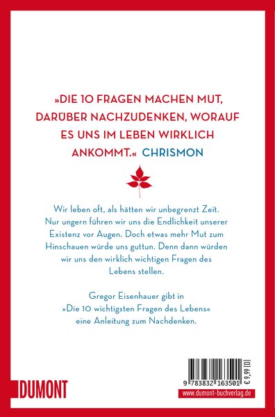 Produktbild: Die zehn wichtigsten Fragen des Lebens in aller K&uuml;rze beantwortet