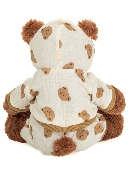 Produktbild: Teddy Hermann 939818 - Schlafanzugb&auml;r Leonie, 30 cm, Teddyb&auml;r mit Schlafanzug