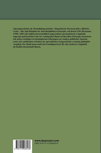 Produktbild: Der Sitz der Sprache im Leben