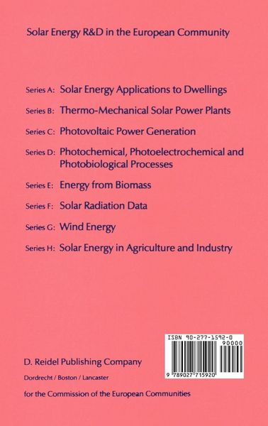 Produktbild: Solar Thermal Energy in Europe An Assessment Study