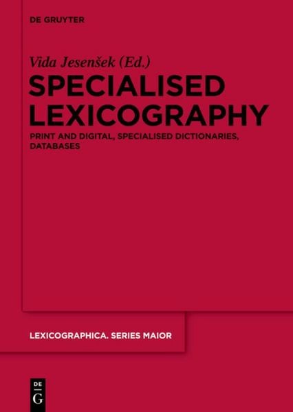 Produktbild: Specialised Lexicography