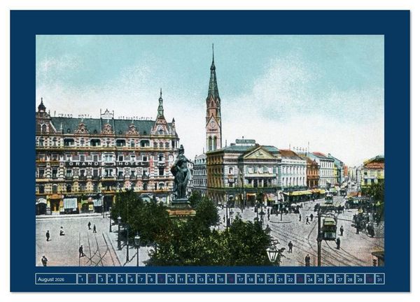 Produktbild: Historisches Berlin von 1888 bis 1918 (Wandkalender 2026 DIN A4 quer), CALVENDO Monatskalender