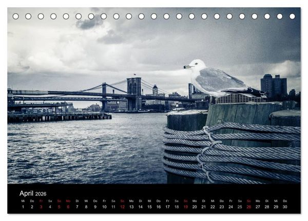 Produktbild: New York (Tischkalender 2026 DIN A5 quer), CALVENDO Monatskalender