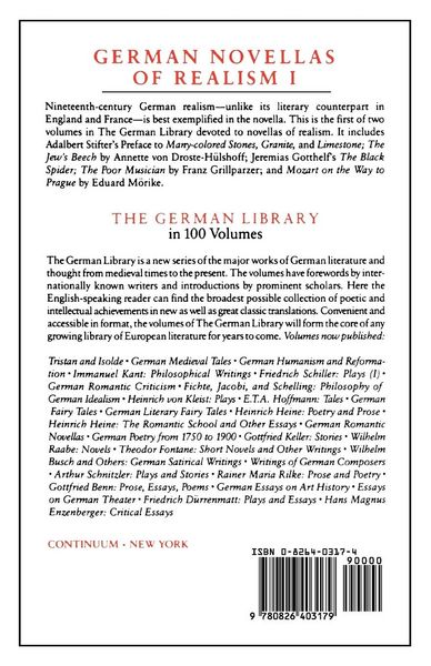 Produktbild: German Novellas of Realism