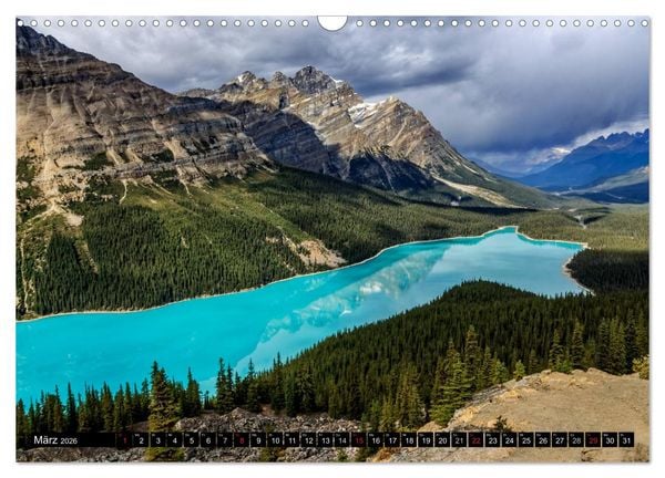 Produktbild: West-Kanada (Wandkalender 2026 DIN A3 quer), CALVENDO Monatskalender