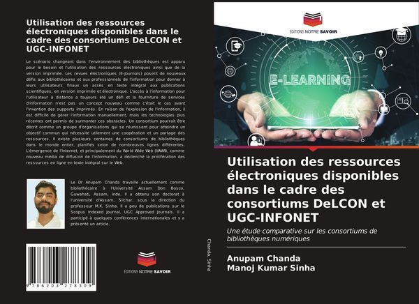 Produktbild: Utilisation des ressources &eacute;lectroniques disponibles dans le cadre des consortiums DeLCON et UGC-INFONET