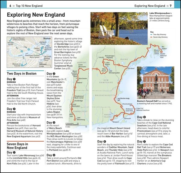Produktbild: DK Top 10 New England