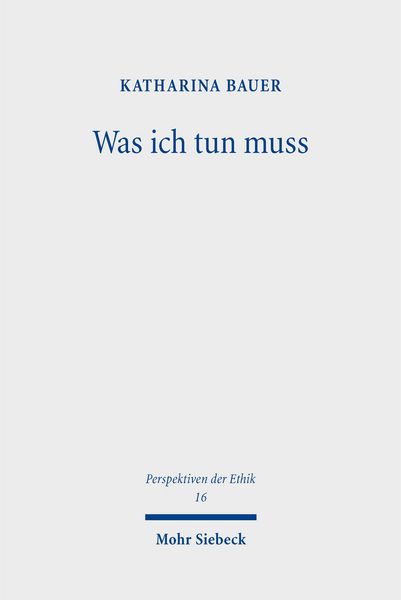 Produktbild: Was ich tun muss