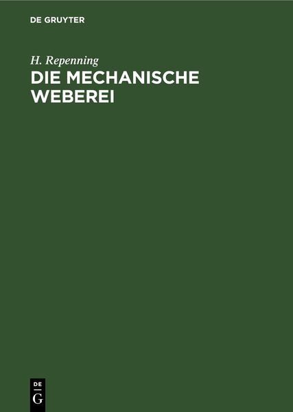 Produktbild: Die Mechanische Weberei