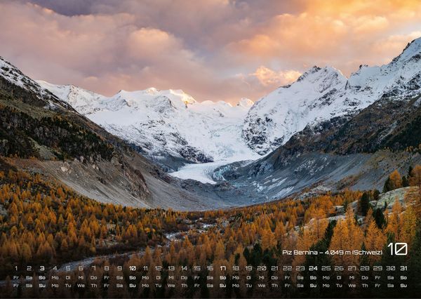Produktbild: Die Alpen - dem Himmel so nah - 2027 - Kalender DIN A3