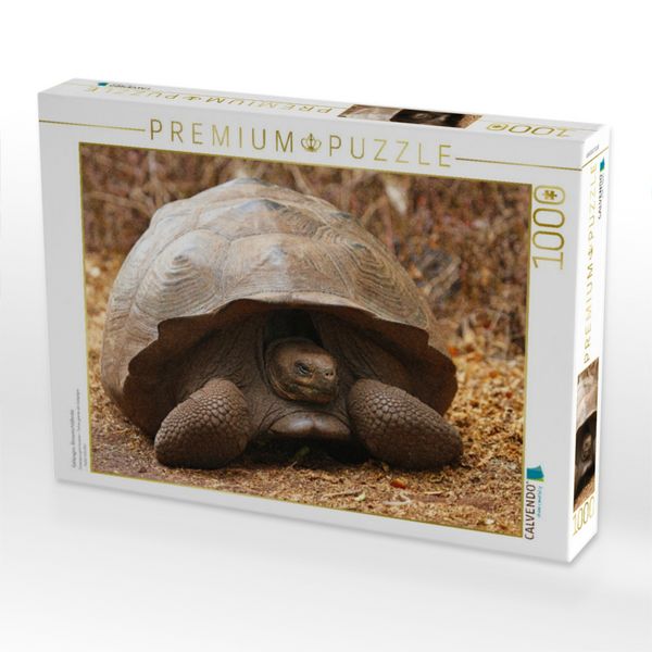 Produktbild: CALVENDO Puzzle Gal&aacute;pagos-Riesenschildkr&ouml;te | 1000 Teile Lege-Gr&ouml;&szlig;e 64x48cm Foto-Puzzle f&uuml;r gl&uuml;ckliche Stunden