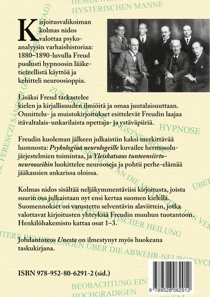 Produktbild: Kirjoituksia psykoanalyysin teoriasta ja k&auml;yt&auml;nn&ouml;st&auml; 3