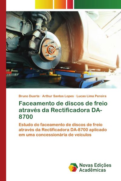Produktbild: Faceamento de discos de freio atrav&eacute;s da Rectificadora DA-8700