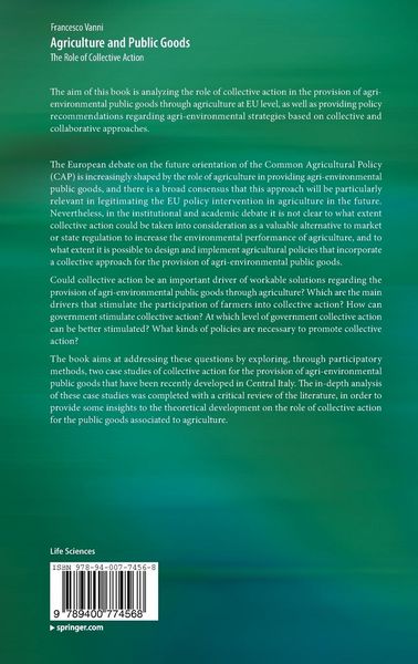 Produktbild: Agriculture and Public Goods