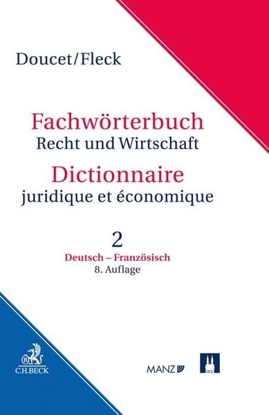 Produktbild: Fachw&ouml;rterbuch Recht und Wirtschaft Band 2: Deutsch - Franz&ouml;sisch