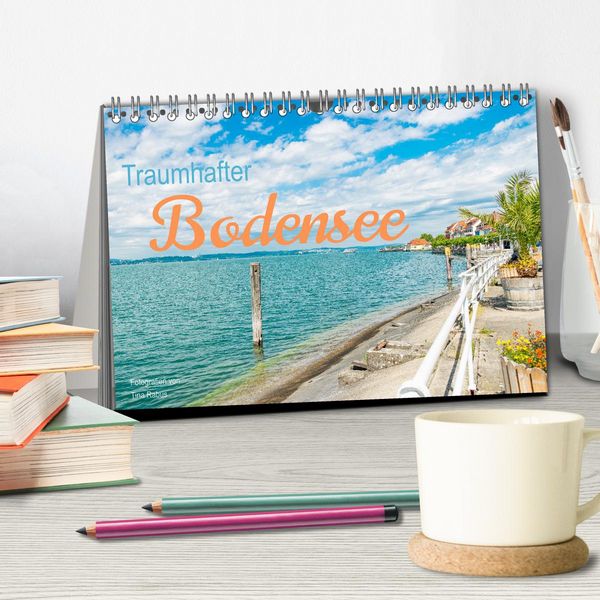 Produktbild: Traumhafter Bodensee (Tischkalender 2026 DIN A5 quer), CALVENDO Monatskalender