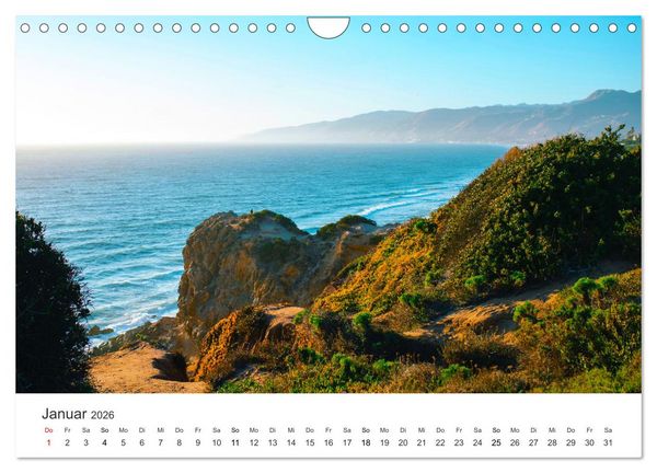 Produktbild: Am Strand von Malibu (Wandkalender 2026 DIN A4 quer), CALVENDO Monatskalender