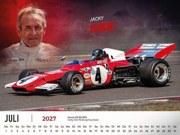 Produktbild: Ferrari Legenden in der Formel 1 Kalender 2027