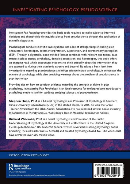 Produktbild: Investigating Pop Psychology