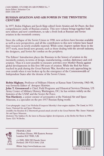 Produktbild: Russian Aviation and Air Power in the Twentieth Century