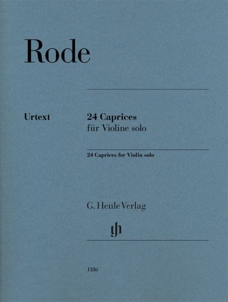 Produktbild: Pierre Rode - 24 Caprices f&uuml;r Violine solo