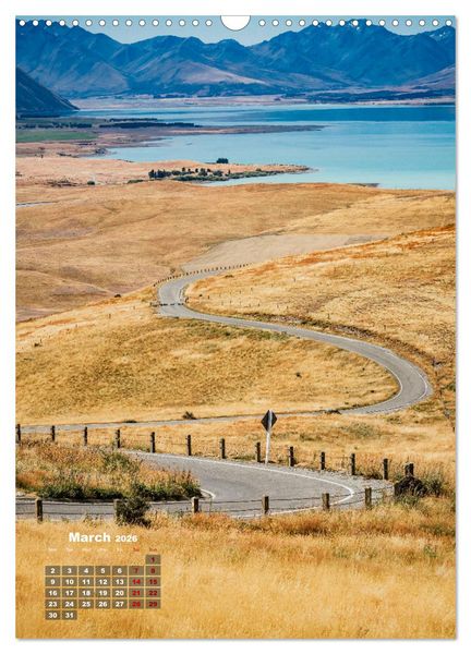 Produktbild: Discover New Zealand (Wall Calendar 2026 DIN A3 portrait), CALVENDO 12 Month Wall Calendar