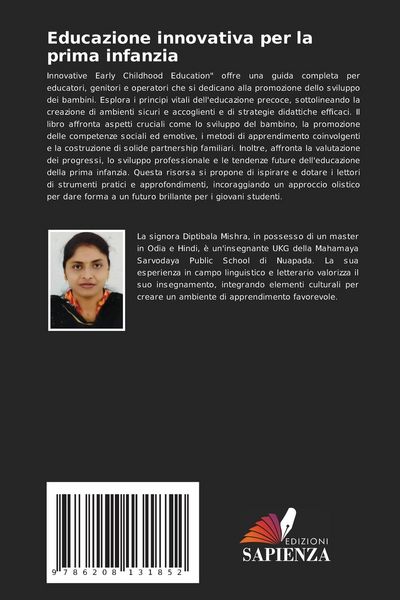 Produktbild: Educazione innovativa per la prima infanzia