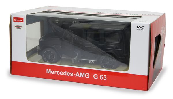 Produktbild: Jamara Mercedes-Benz AMG G63 1:14 schwarz 2,4GHz A
