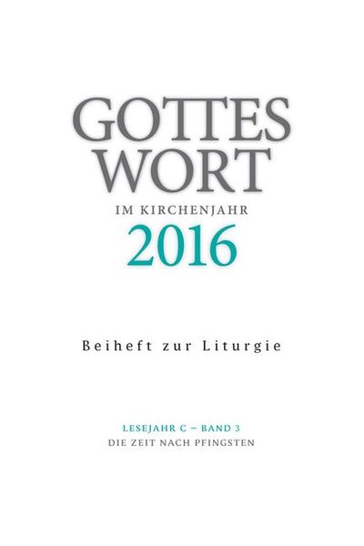 Produktbild: Gottes Wort im Kirchenjahr