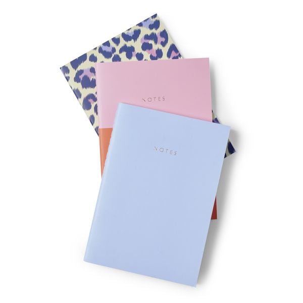 Notebook A6 3er Set 'New Romantic'