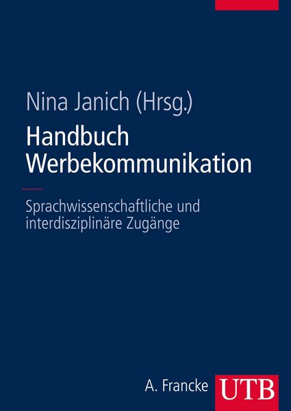 Produktbild: Handbuch Werbekommunikation