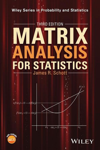 Produktbild: Matrix Analysis for Statistics