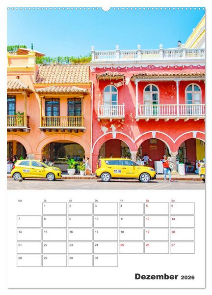 Produktbild: Reise durch Mittelamerika - Urlaubsplaner (hochwertiger Premium Wandkalender 2026 DIN A2 hoch), Kunstdruck in Hochglanz