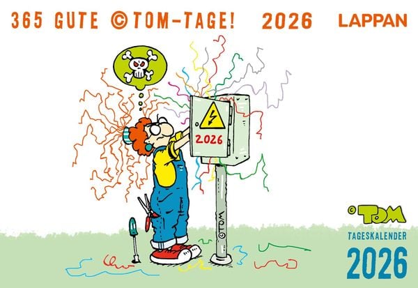 Produktbild: 365 GUTE ©TOM-TAGE! 2026: Tageskalender